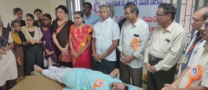 Community Blood Donation Camp